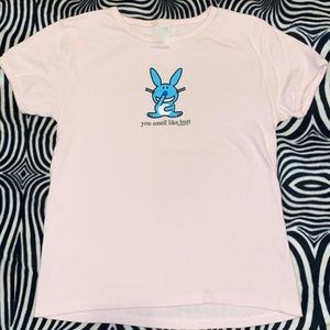 It’s Happy Bunny Vintage Y2K Short Sleeve T-Shirt